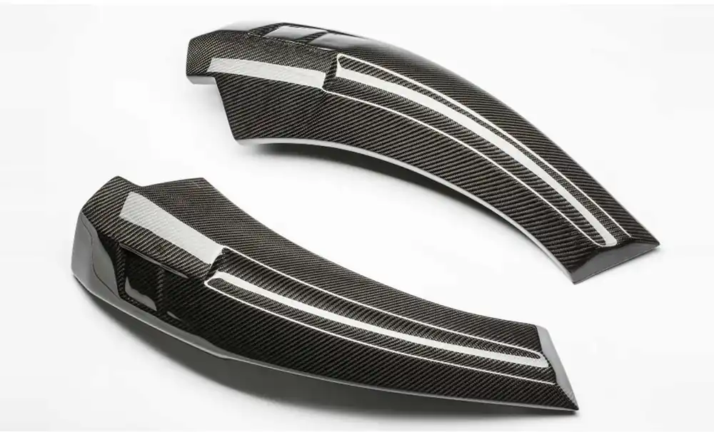 G&S Frontlippenansatz in Carbon passend für Maserati Ghibli M156